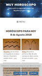 Mobile Screenshot of muyhoroscopo.com